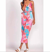 Pink Martini - Noelle V-neck Jumpsuit