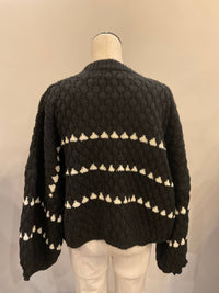 Pink Martini - Women's Long Sleeve Textured Sweater