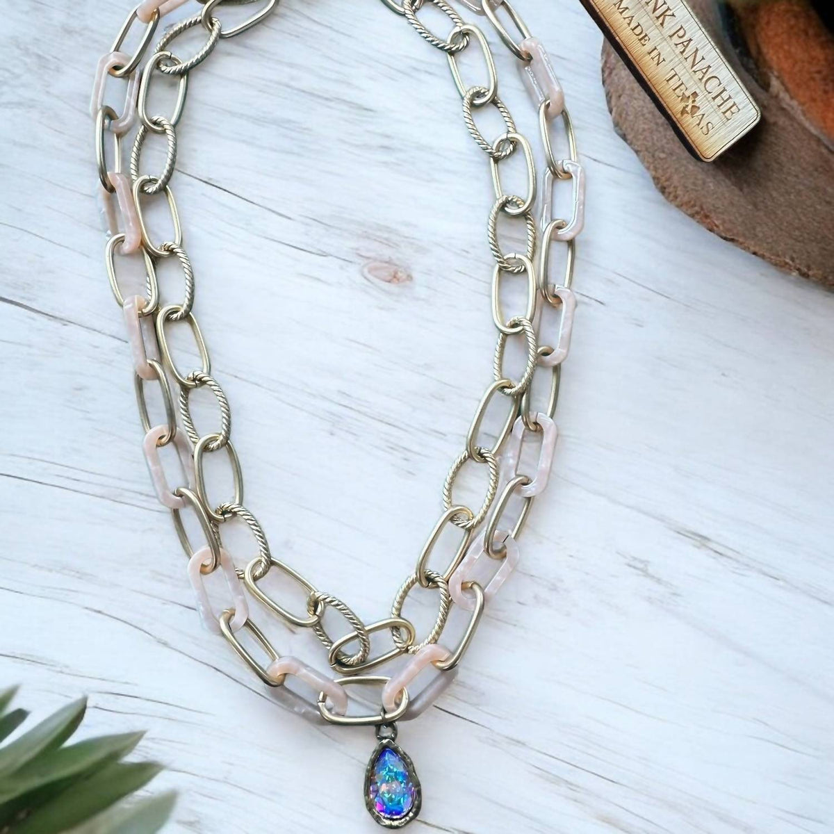 Pink Panache - Chain Necklace