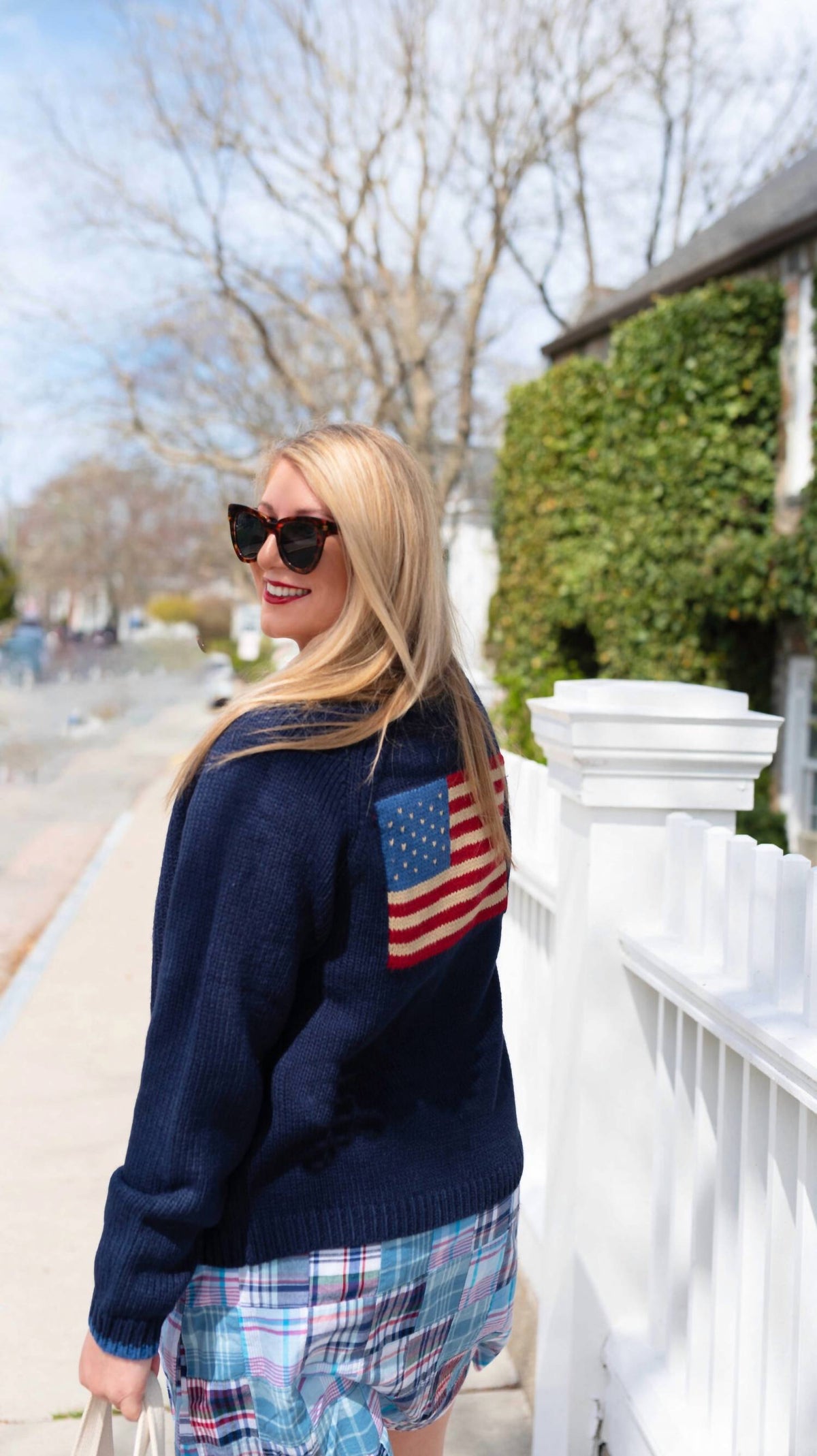Pink Pineapple - FLAG CARDIGAN