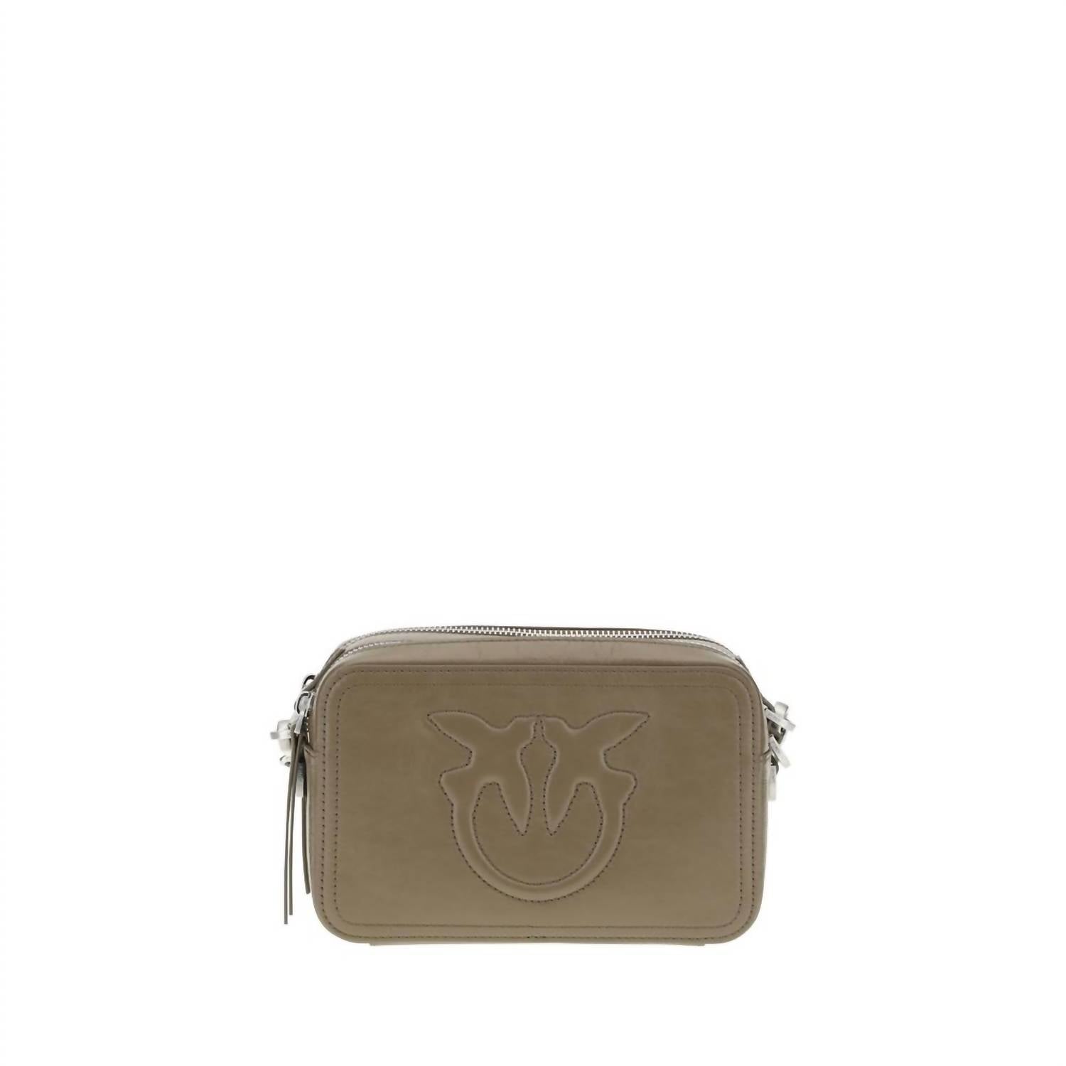 Pinko - Women's Carrie Shoulder Bag - bags - brown - handbags