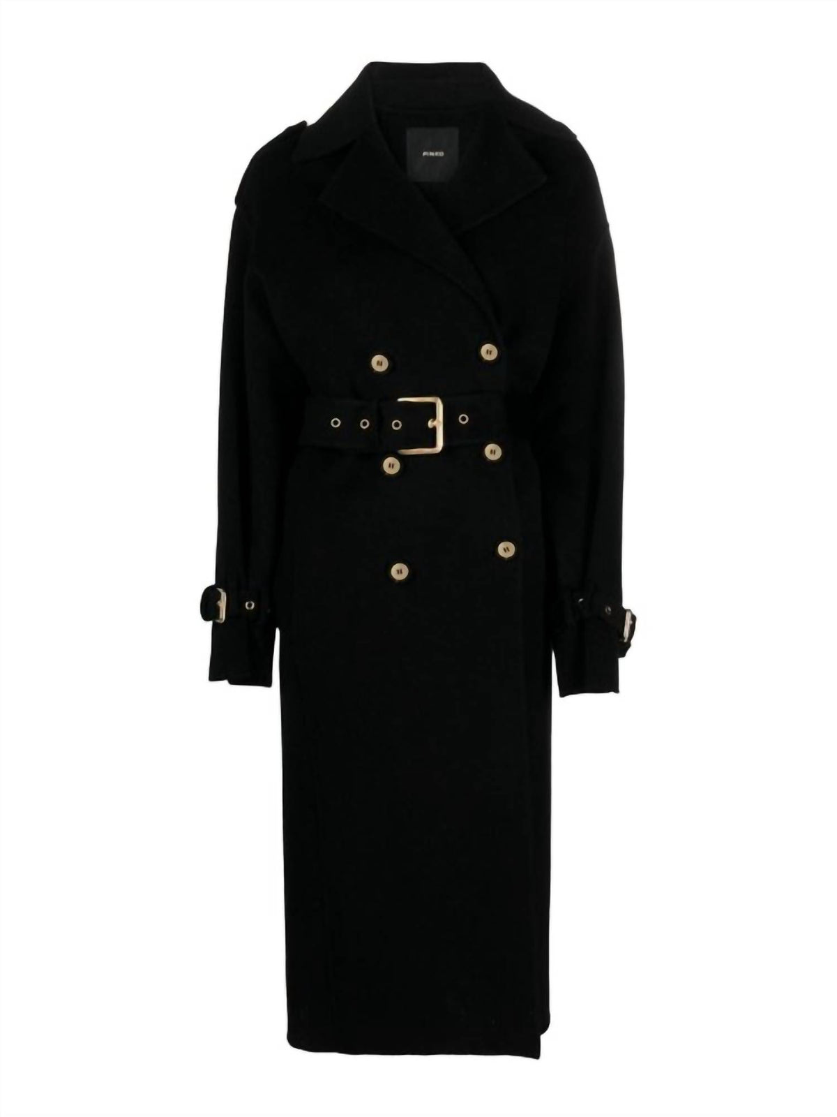 Pinko - Wool Double-breasted Coat