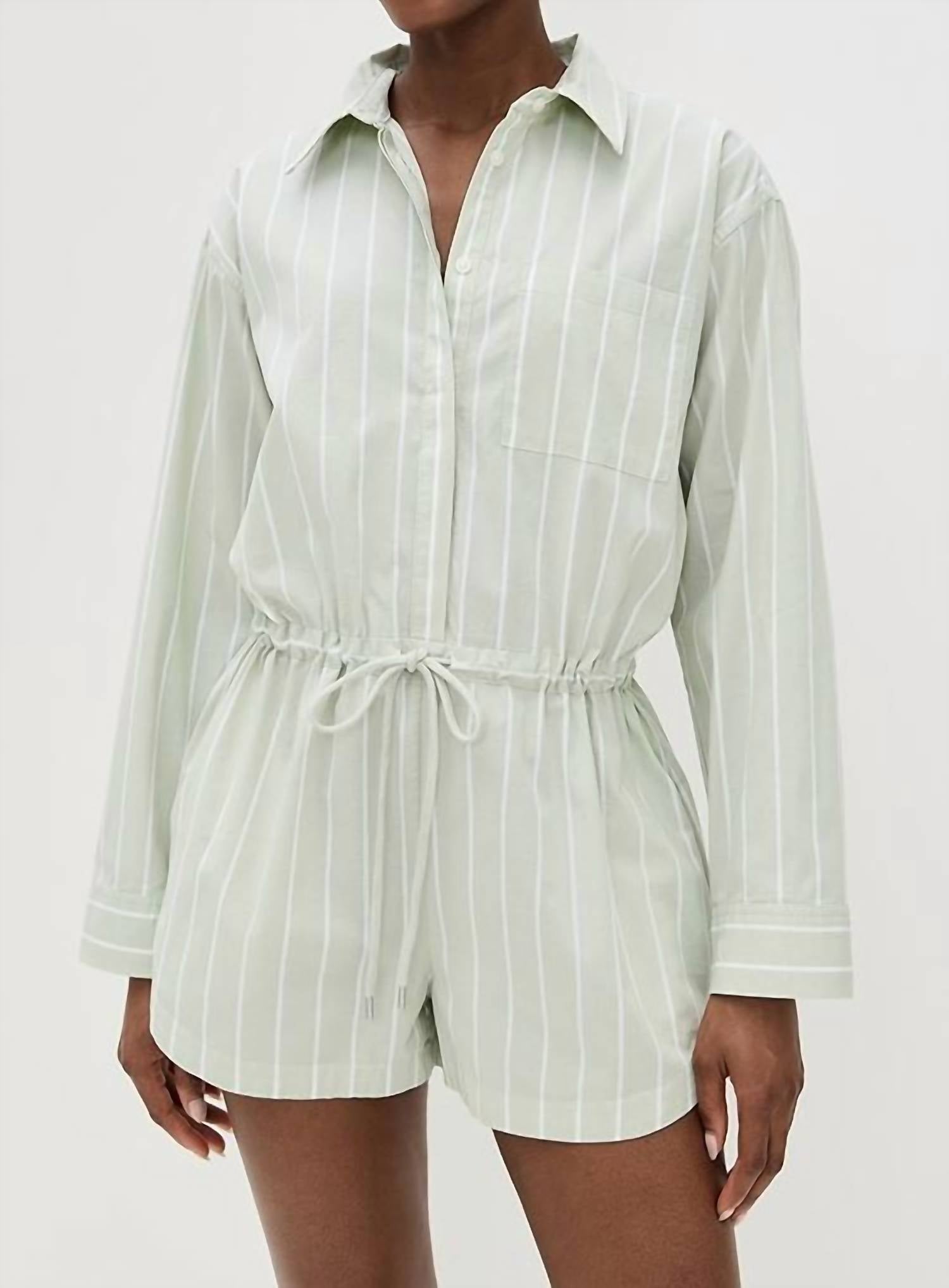 Pistola - Amelie Romper - clothing - cotton - blend - green