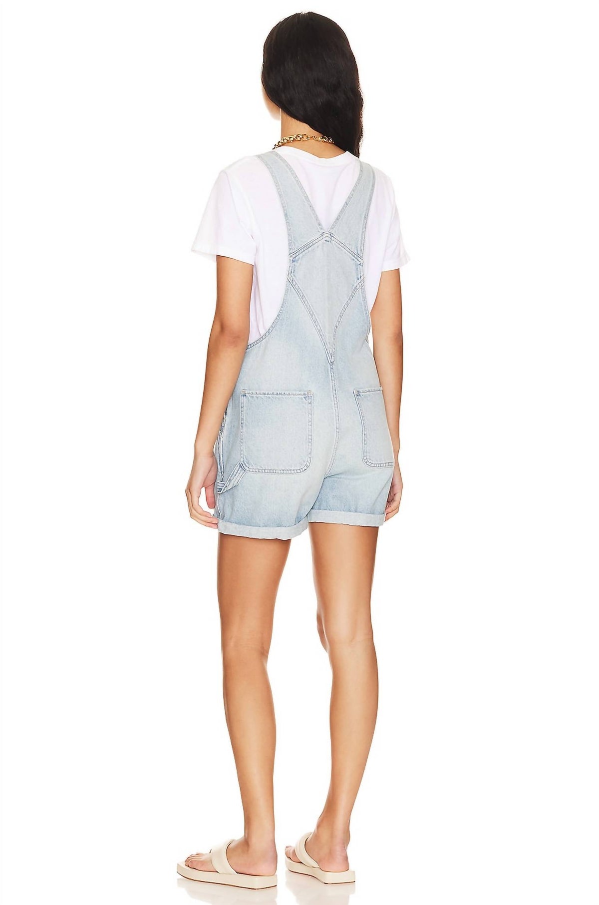 Pistola - Beatrix Denim Short Overalls