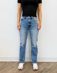 Pistola - Benson High Rise Boot Denim - blue - clothing - high - rise
