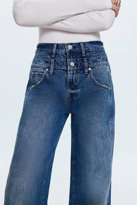 Pistola - Caleb Stack Waist Jeans