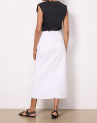 Pistola - Denim Alice Midi Skirt - clothing - cotton - blend - knee - length - skirts