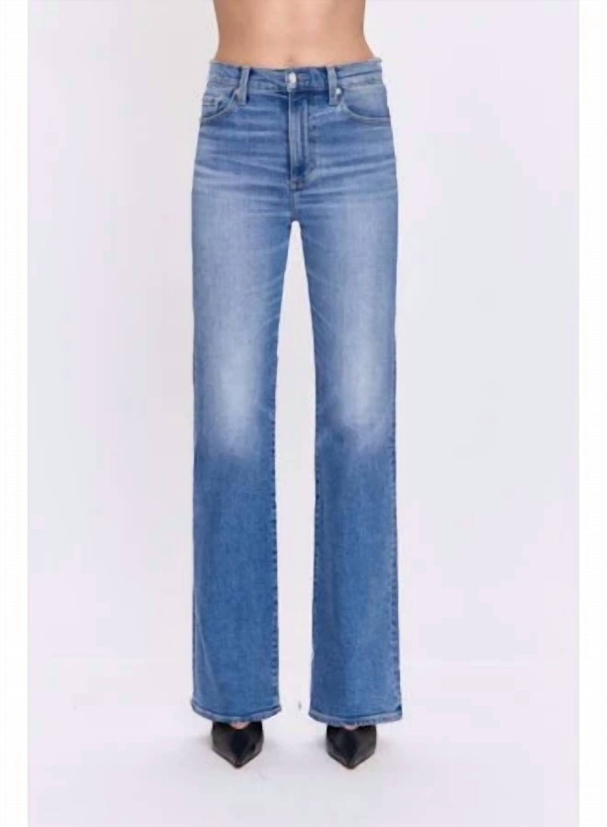 Pistola - Evie High Rise Slim Boot Cut Jeans