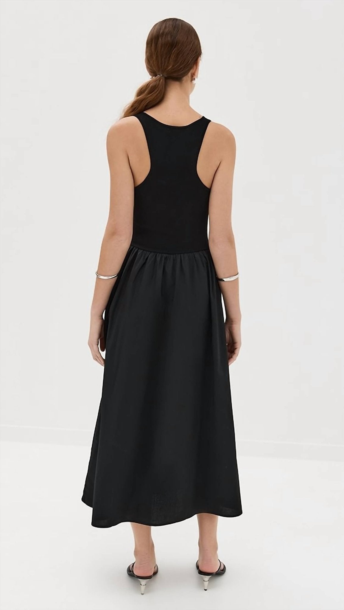 Pistola - Faye Sleeveless Midi Dress - black - clothing - dresses