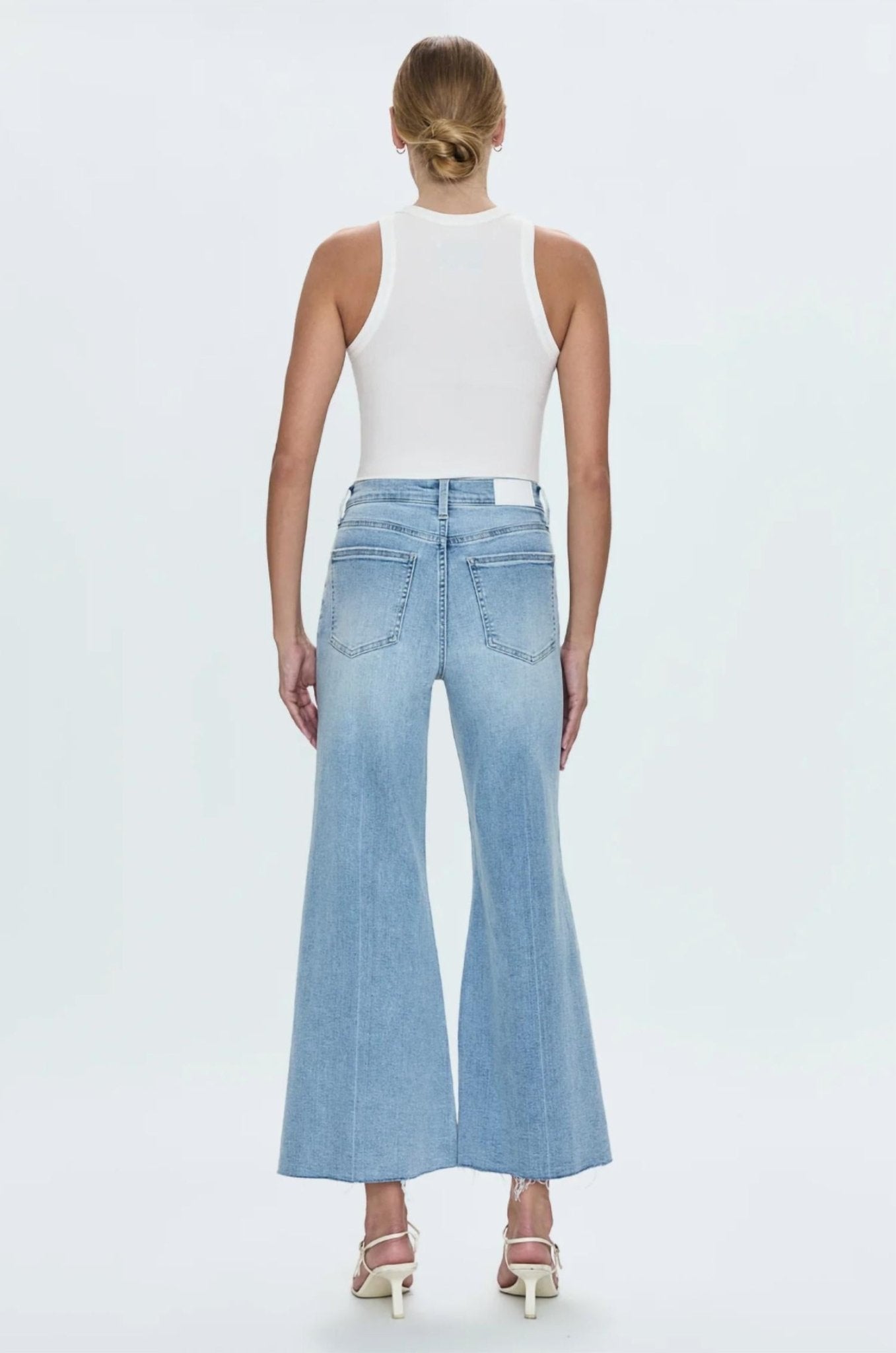 Pistola - Izzy Mid Rise Wide Jean - blue - clothing - cotton - blend