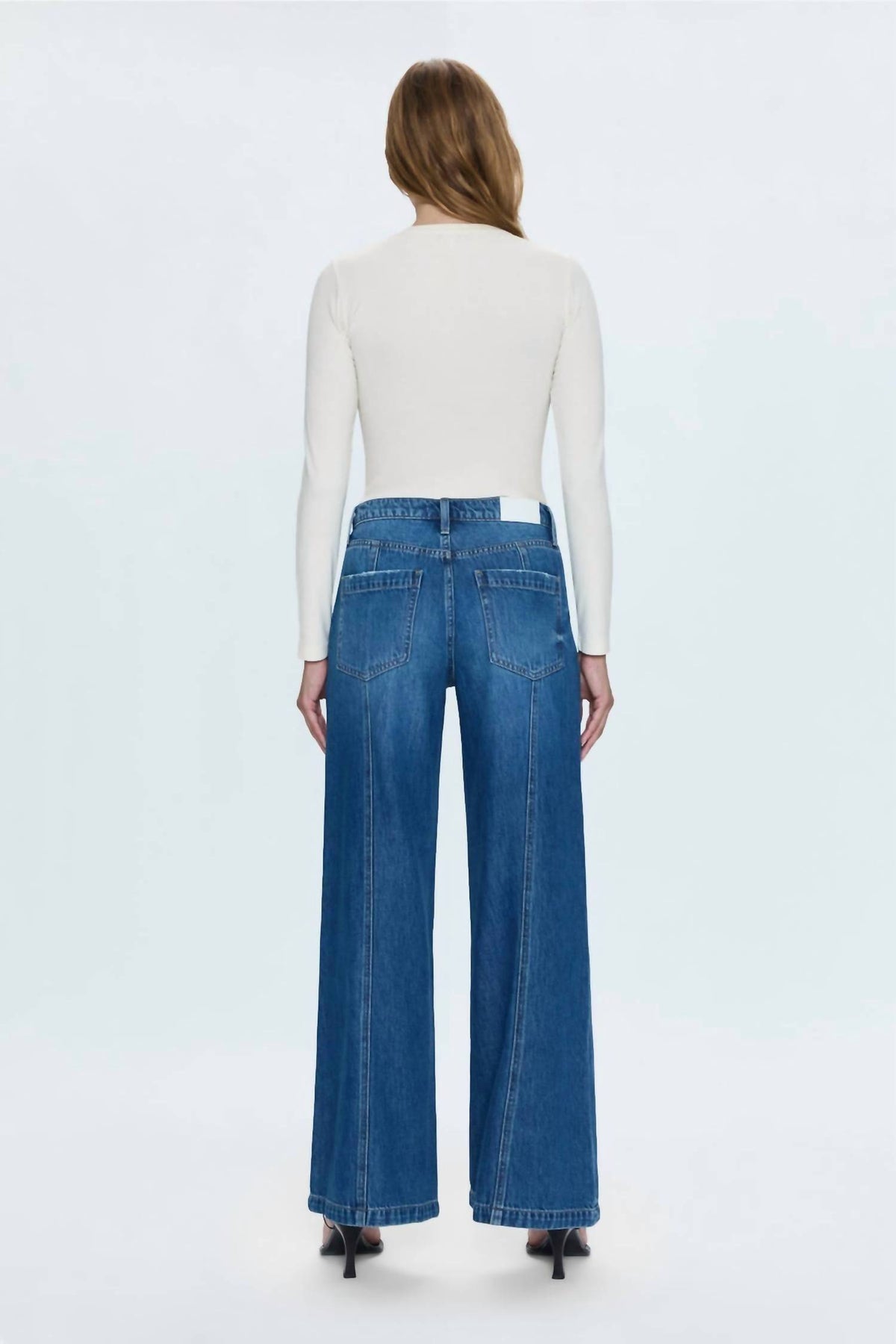 Pistola - Jaydn Low Slung Palazzo Jeans