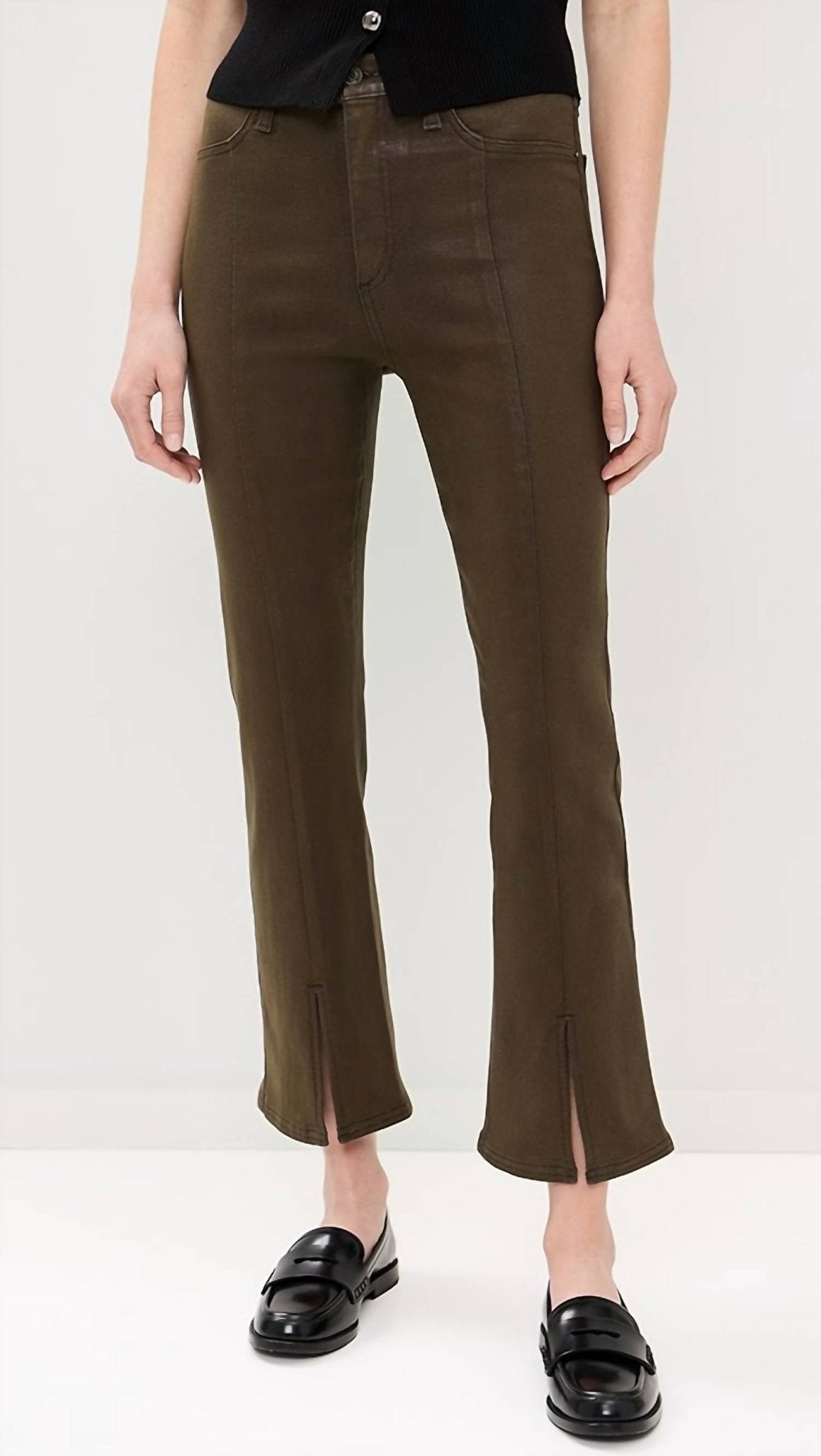 Pistola - Lennon High Rise Pant - boot - cut - brown - clothing