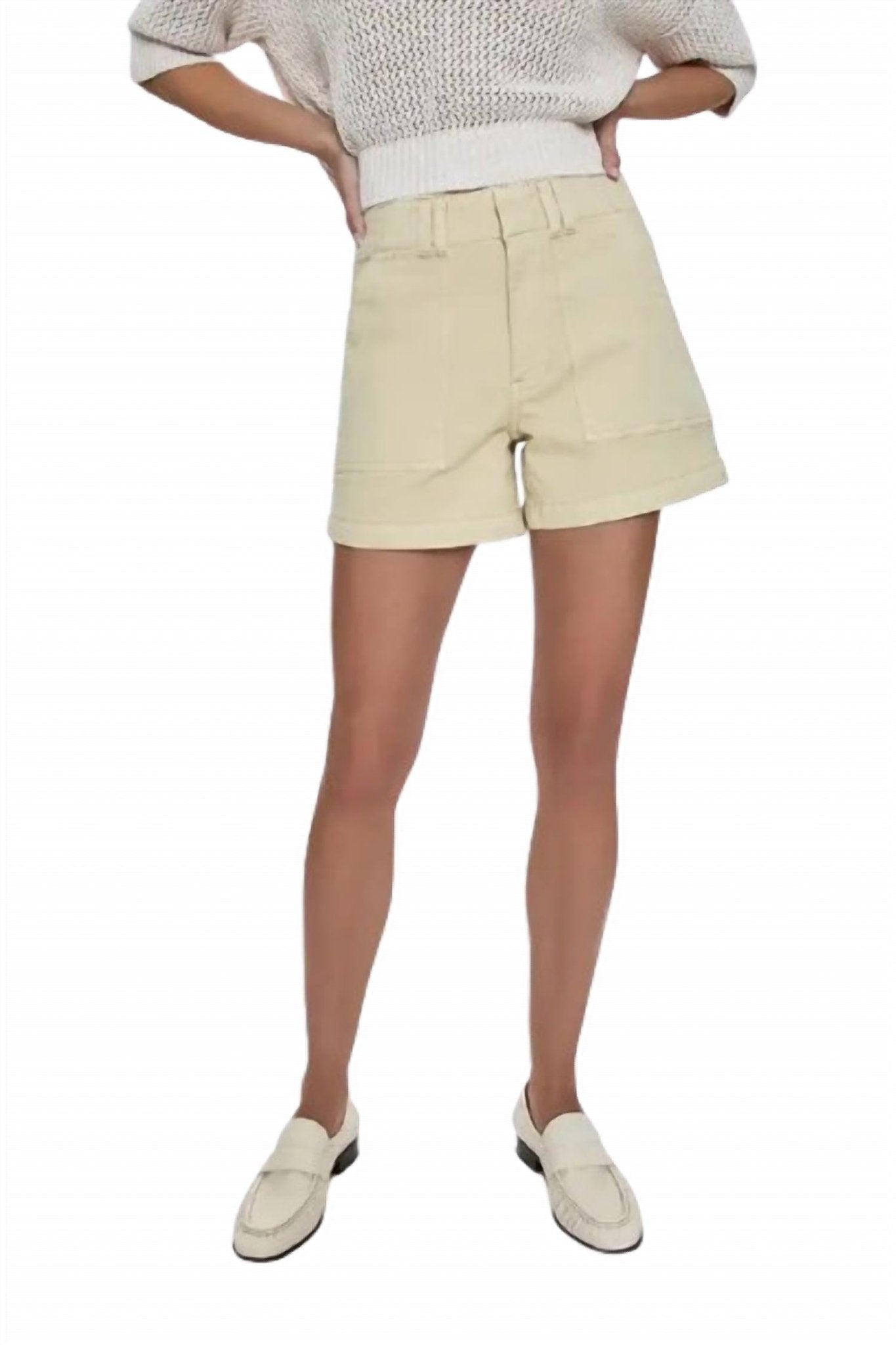 Pistola - Marissa Shorts - beige - clothing - cotton - blend