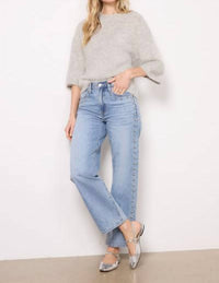 Pistola - Micah Alpaca Blend Sweater - clothing - crew - grey
