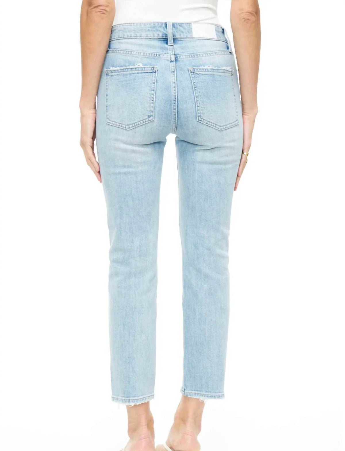 Pistola - Monroe High Rise Cigarette Crop Jeans
