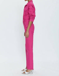Pistola - Nikkie Long Sleeve Jumpsuit - clothing - cotton - blend - jumpsuits