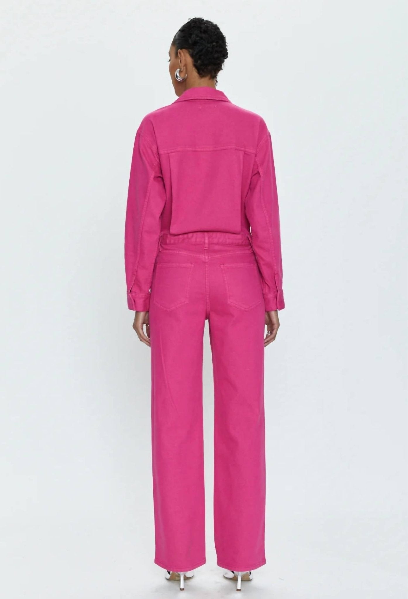 Pistola - Nikkie Long Sleeve Jumpsuit - clothing - cotton - blend - jumpsuits