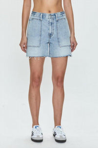 Pistola - Noah Denim Short - blue - clothing - cotton
