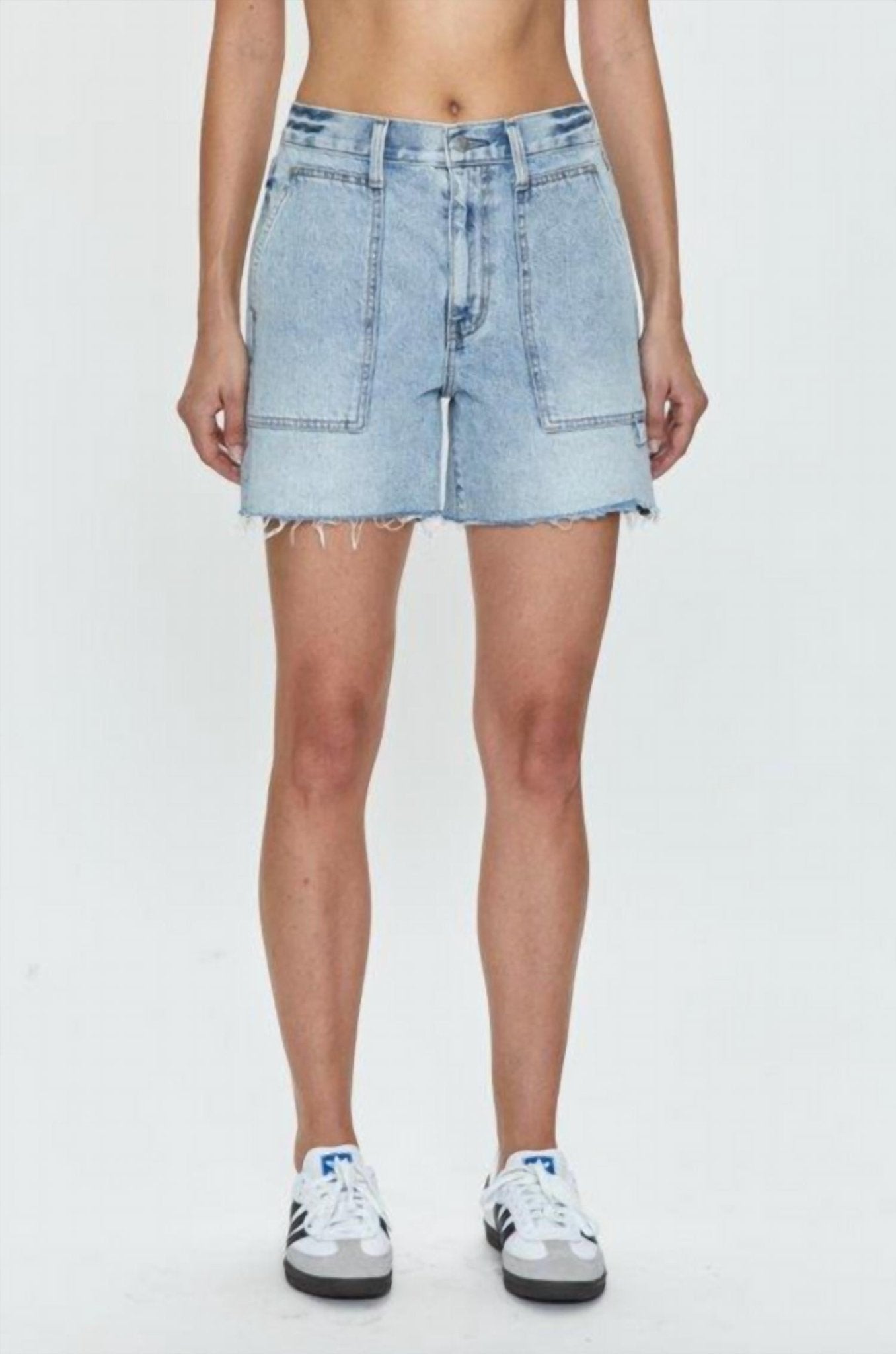 Pistola - Noah Denim Short - blue - clothing - cotton