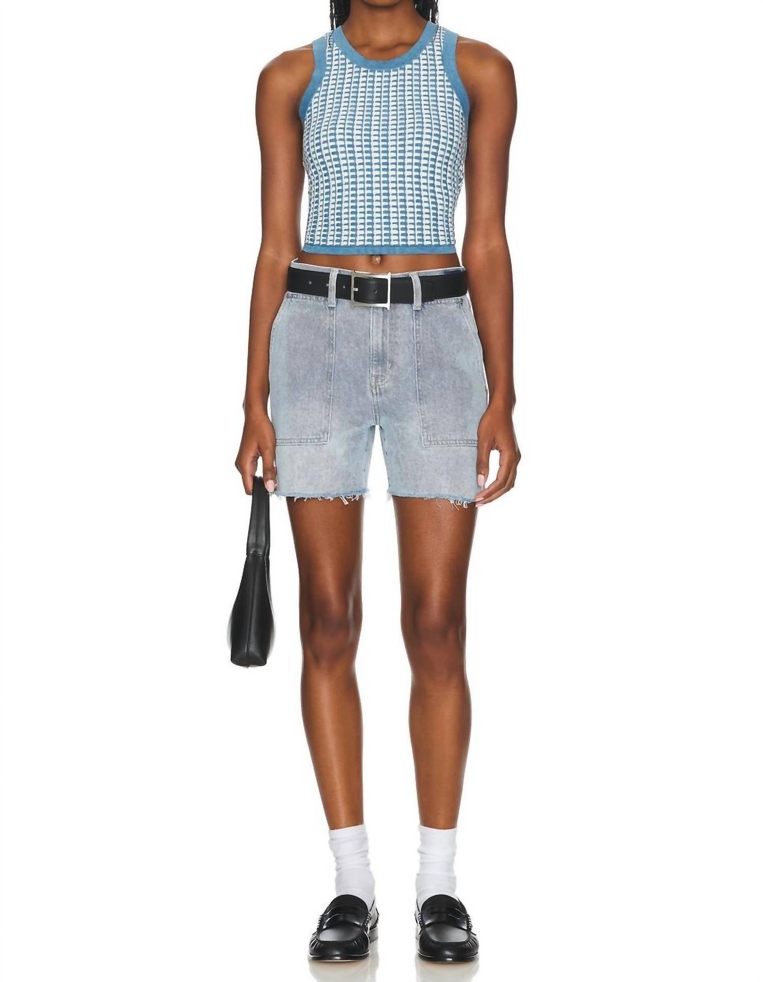 Pistola - Noah Denim Short - blue - clothing - cotton