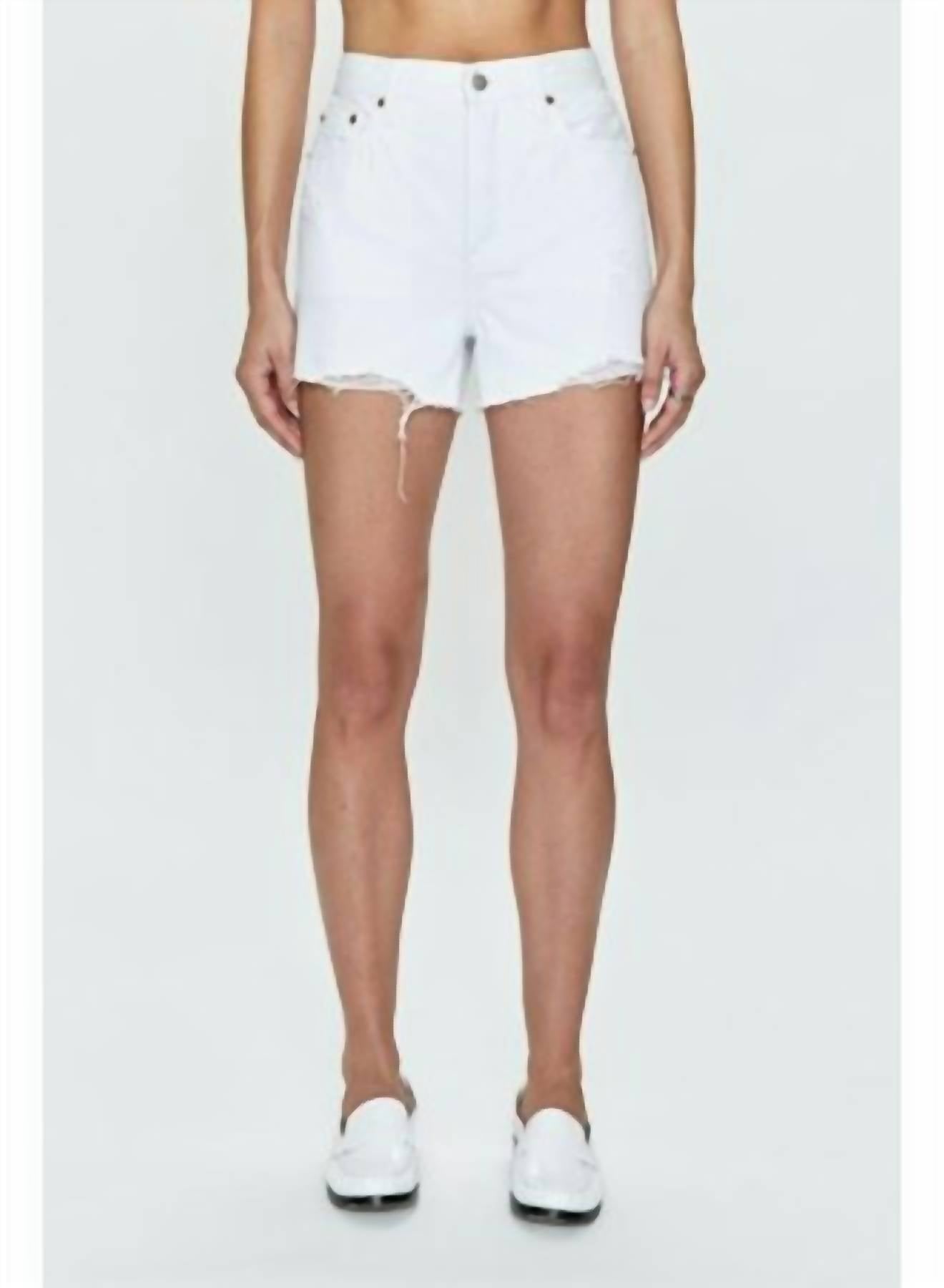 Pistola - Nova High Rise Shorts - clothing - cotton - high - waist