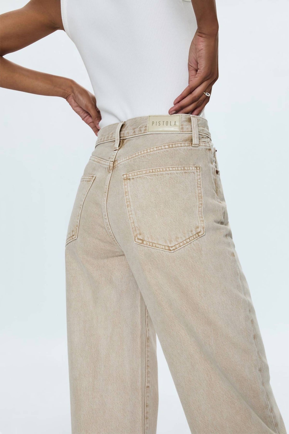 Pistola - Ryder High Rise Cuffed Jeans