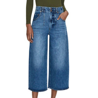 Pistola - Scarlett High Rise Wide Jean - blue - clothing - flare
