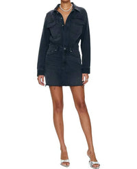 Pistola - Station Nina Mini Dress - black - clothing - cotton