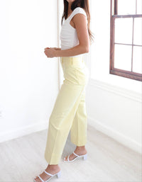 Pistola - Women's Penny Pintuck Wide Leg Jeans - clothing - cotton - flare