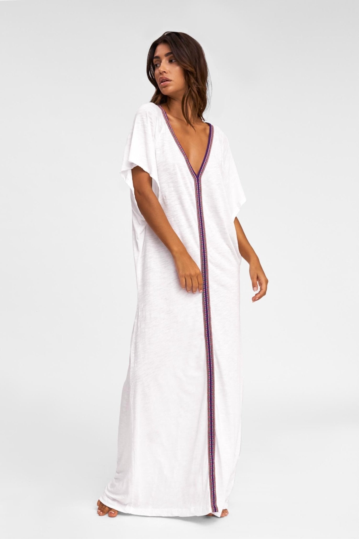 Pitusa - Pima Abaya Maxi Dress - clothing - dresses - maxi