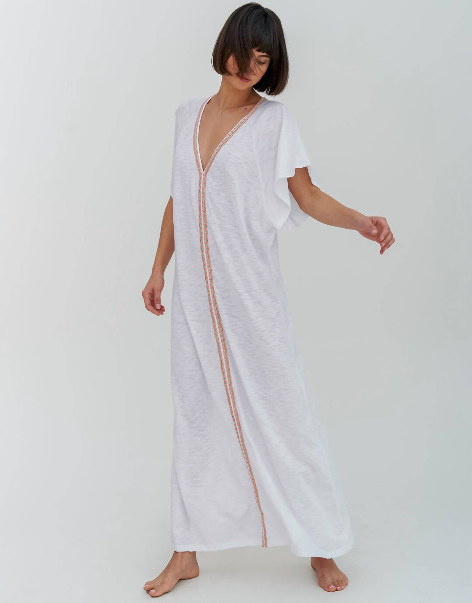 Pitusa - Pima Abaya Maxi Dress - clothing - dresses - maxi