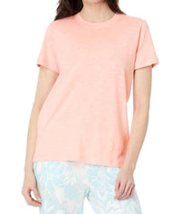 Pj Salvage - Back To Basics Short Sleeve Tee - clothing - cotton - blend - pink