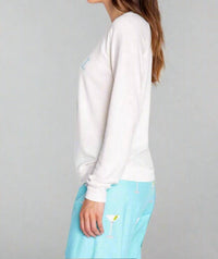Pj Salvage - Cocktail Season Long Sleeve Top - clothing - graphic - polyester