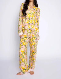 Pj Salvage - Full Bloom Pajama Set - clothing - floral - loungewear