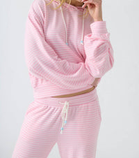 Pj Salvage - Happy Days Hoodie - clothing - hoodies - pink