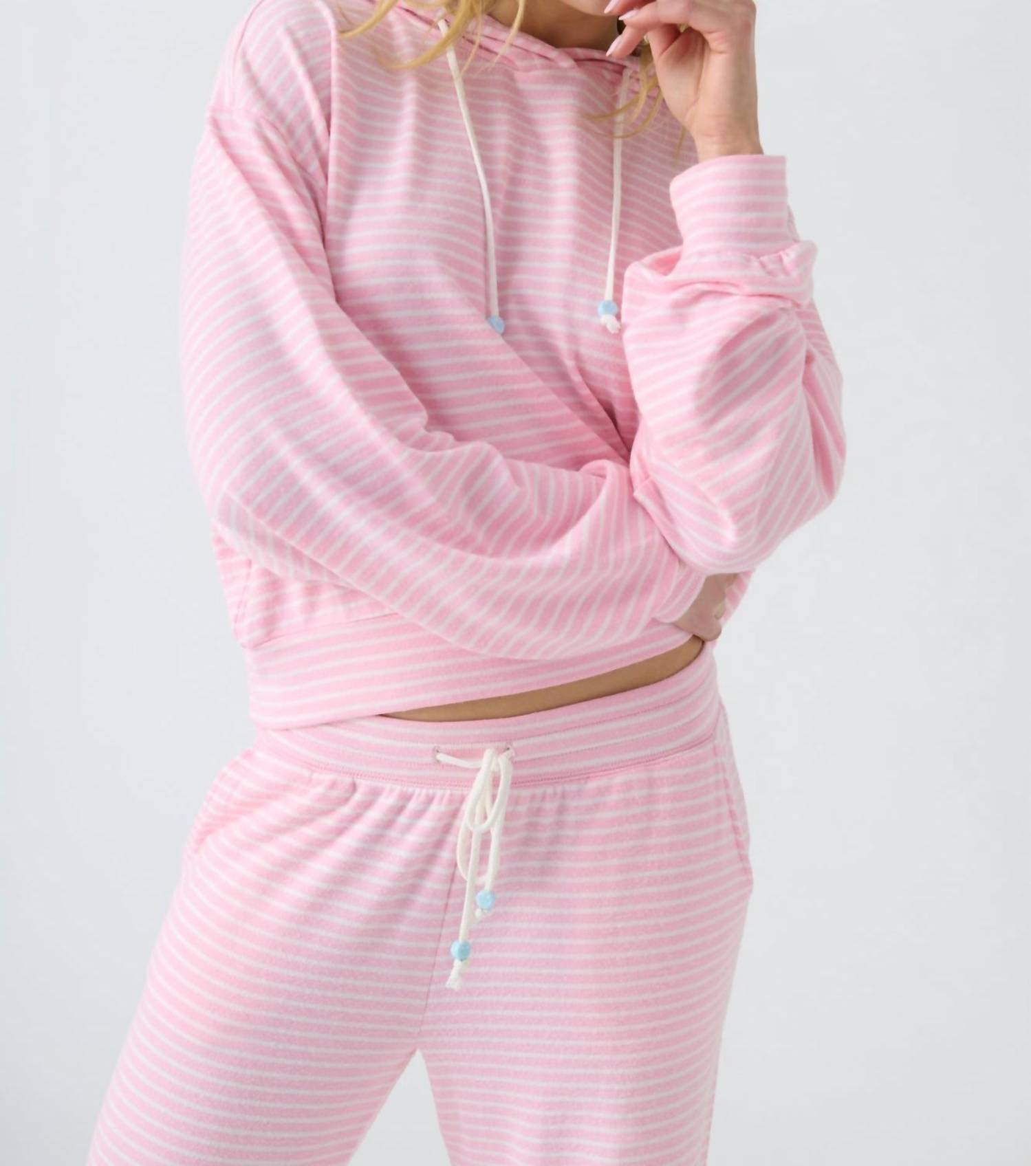 Pj Salvage - Happy Days Hoodie - clothing - hoodies - pink