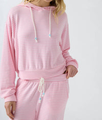 Pj Salvage - Happy Days Hoodie - clothing - hoodies - pink