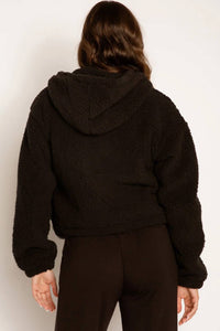 Pj Salvage - Let's Get Cozy Hooded Zip-up Jacket