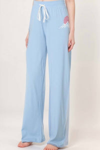 Pj Salvage - Modal Jersey Softee Pajama Set - blue - clothing - cotton