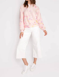 Pj Salvage - Peachy Party Star Hoodie - clothing - hoodies - patterned