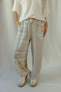 Pol - Andie Floral Patch Pants