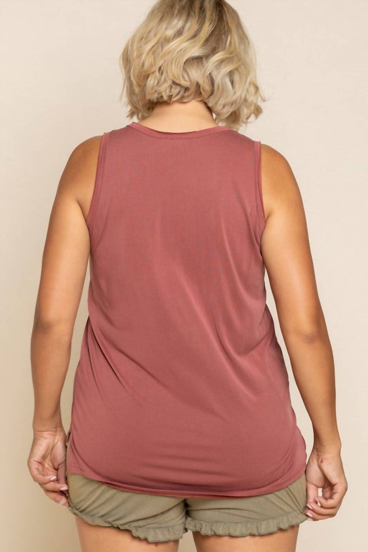 Pol - Aztec Pocket Tank Top
