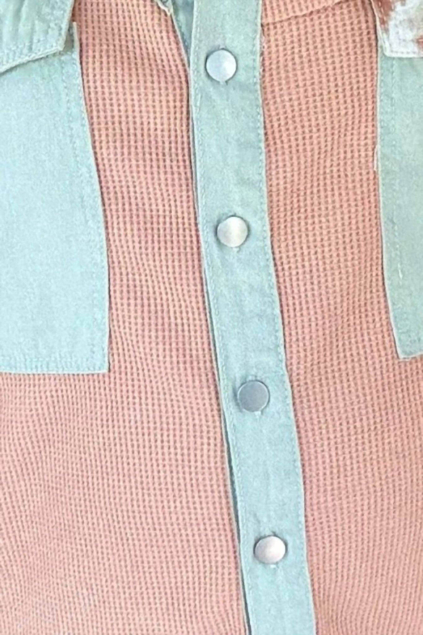 Pol - Caught Your Attentiaon Button Down Shirt - button - down - shirts - clothing - cotton