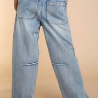 Pol - Denim Boyfriend Pants