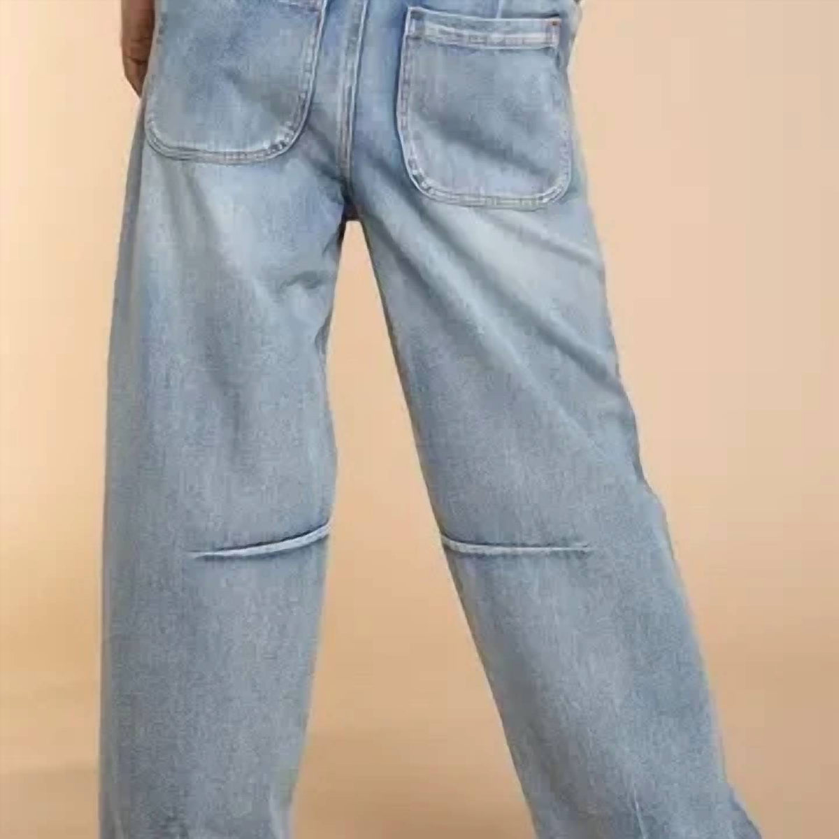 Pol - Denim Boyfriend Pants
