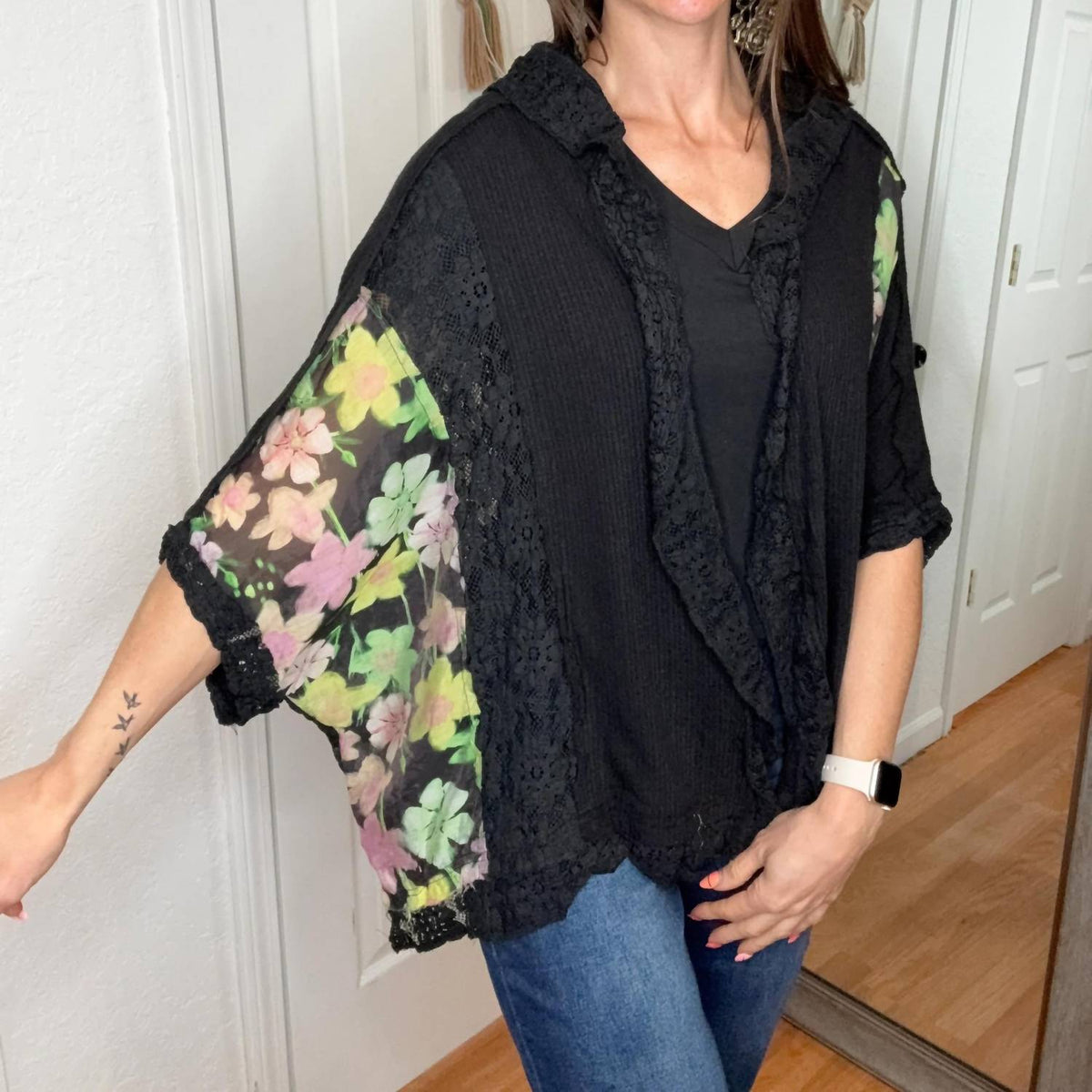 Pol - Everly 3/4 Sleeve Cardigan
