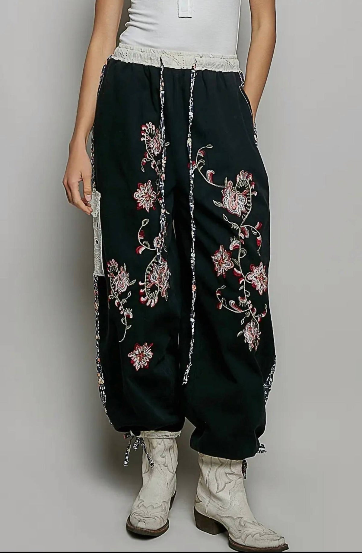 Pol - Floral Pants