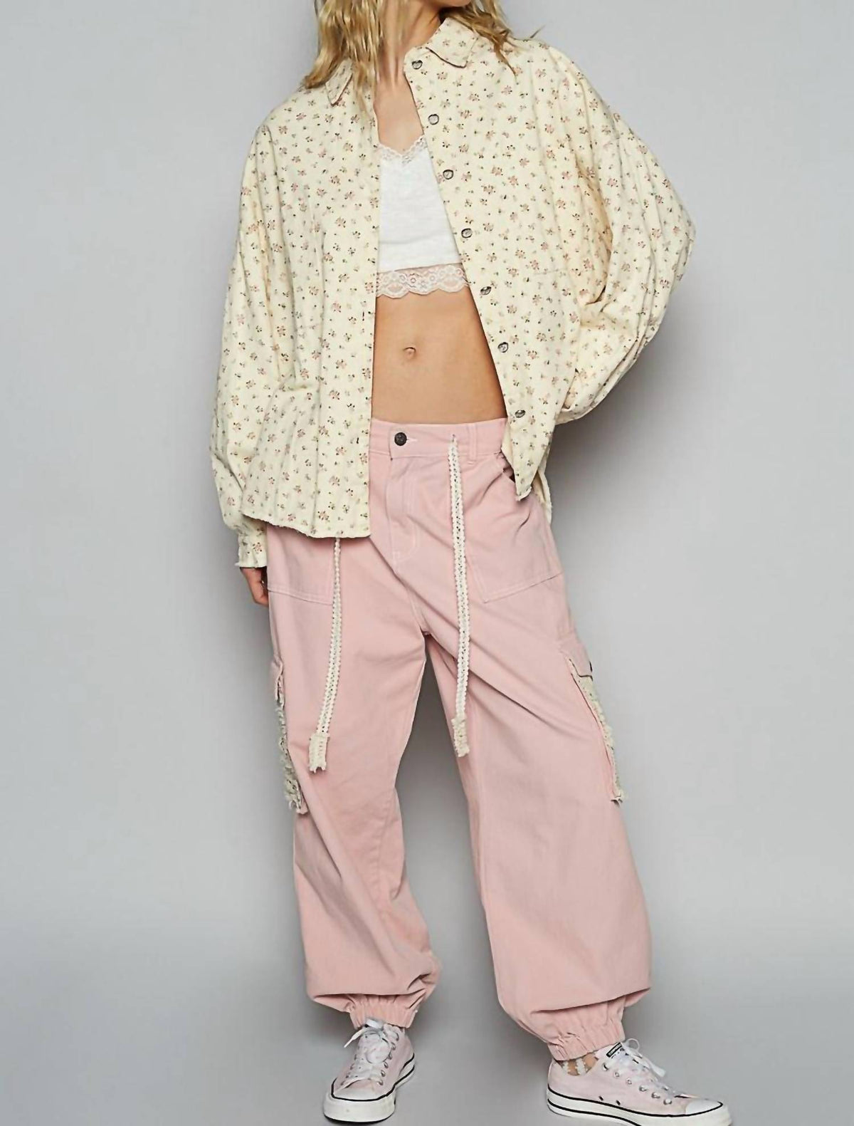 Pol - Full Bloom Shacket