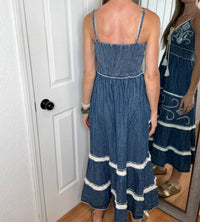 Pol - Gypsy Denim Midi Dress