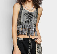 Pol - Handmade Fringe Top